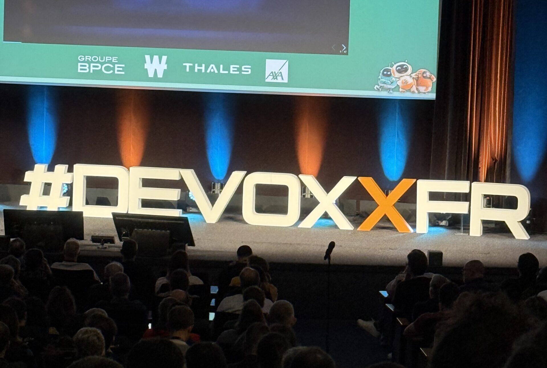 Ambiance Devoxx France 2026 au Palais des Congrès
