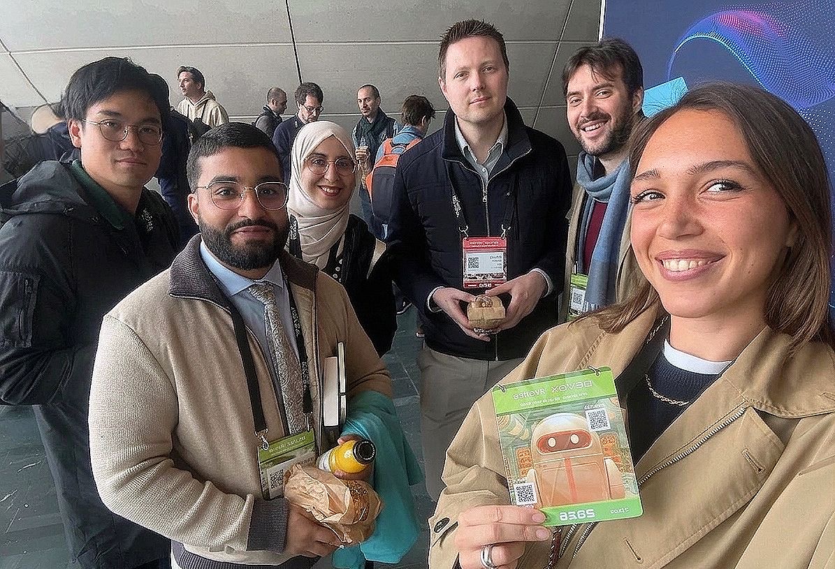 Délégation de consultants MARGO durant leur Learning Expedition Devoxx au Palais des Congrès