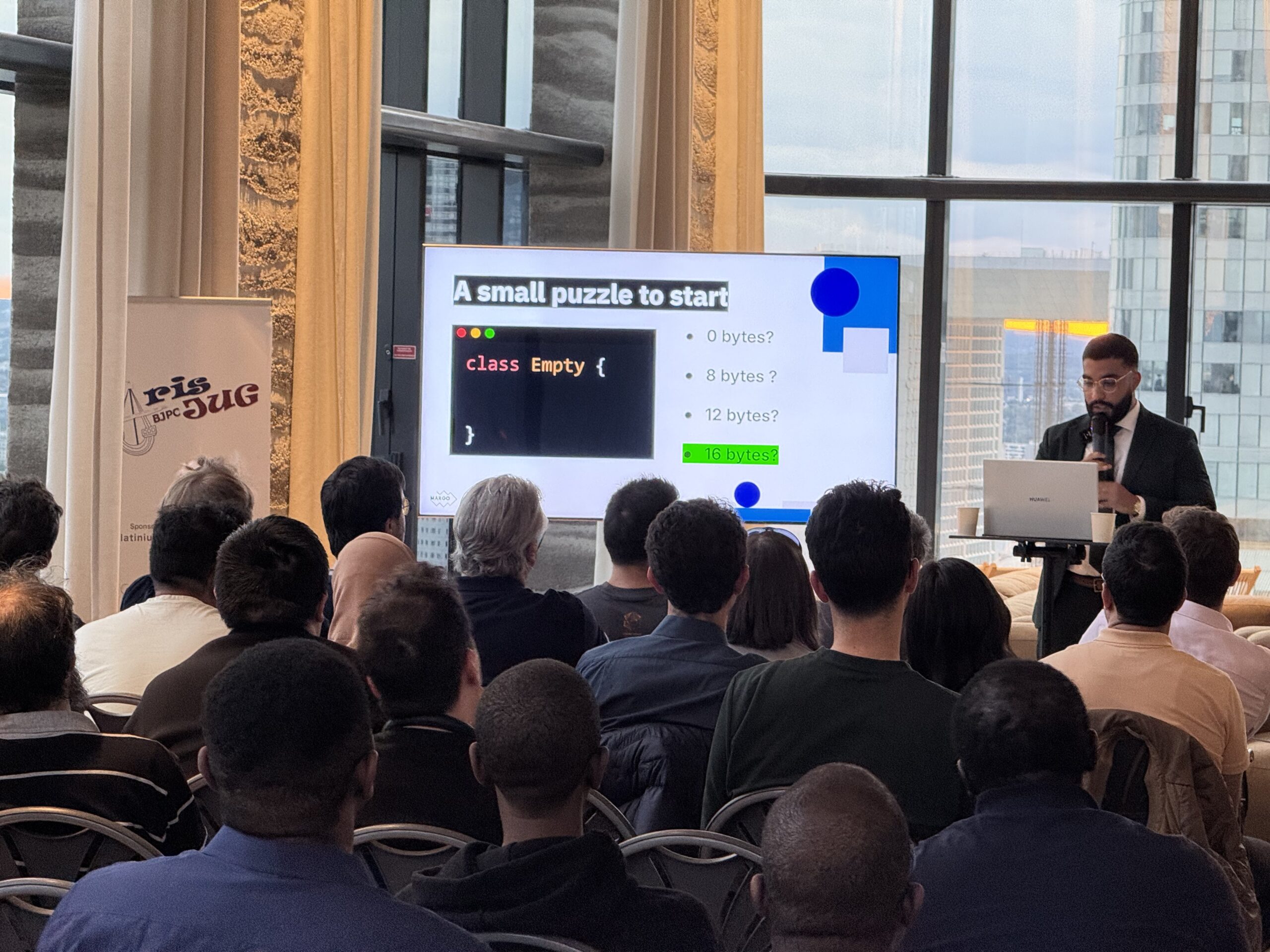 Achraf Hasbi au Paris JUG