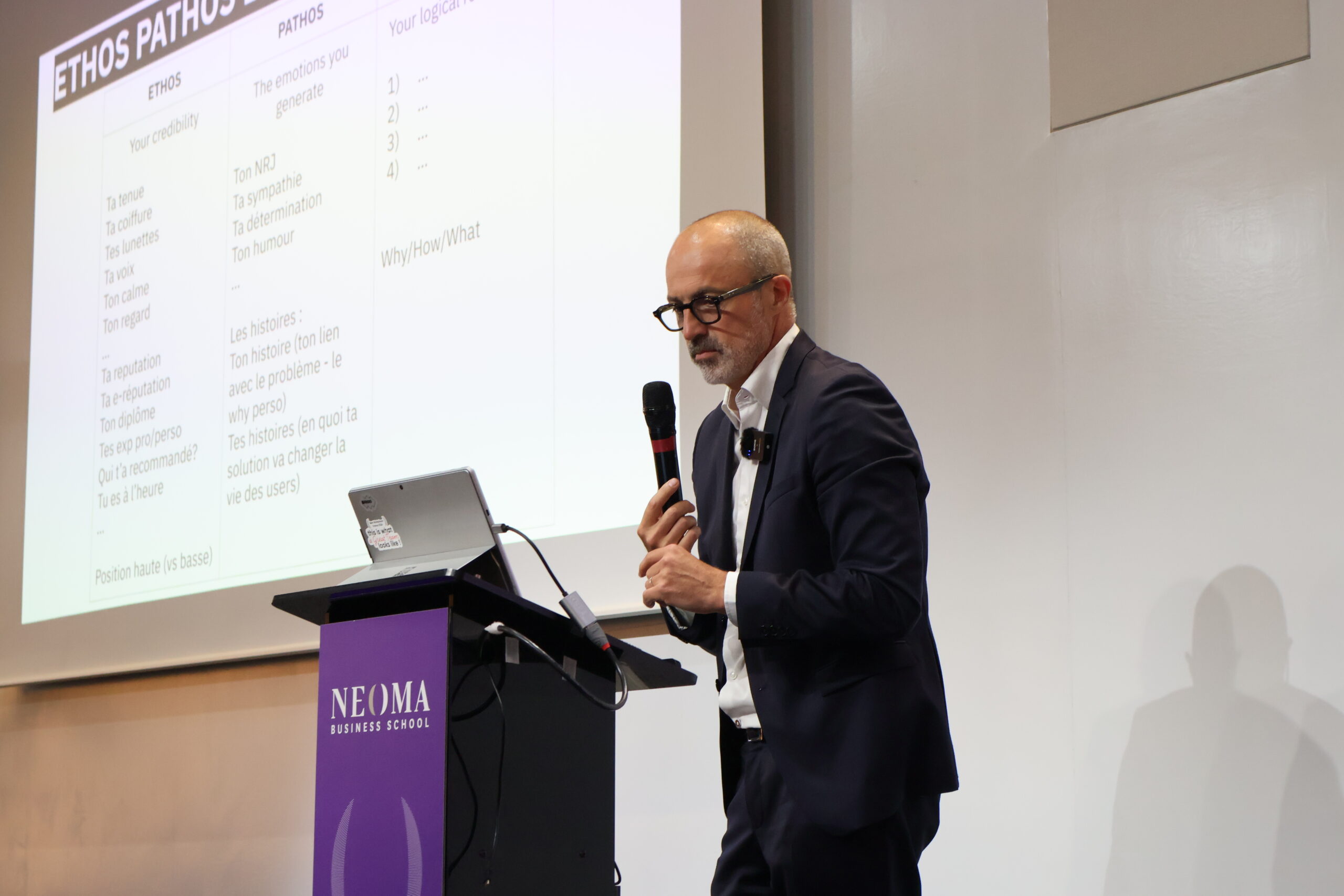 Xavier Lagarrigue en Masterclass à NEOMA Business School - Selection WTTJ